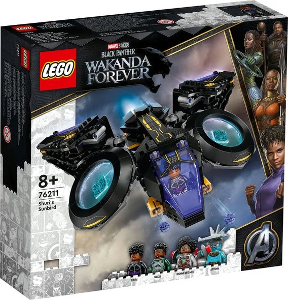 Promoting social skills LEGO playLego Marvel - Black Panther Shuri's Sunbird: 76211