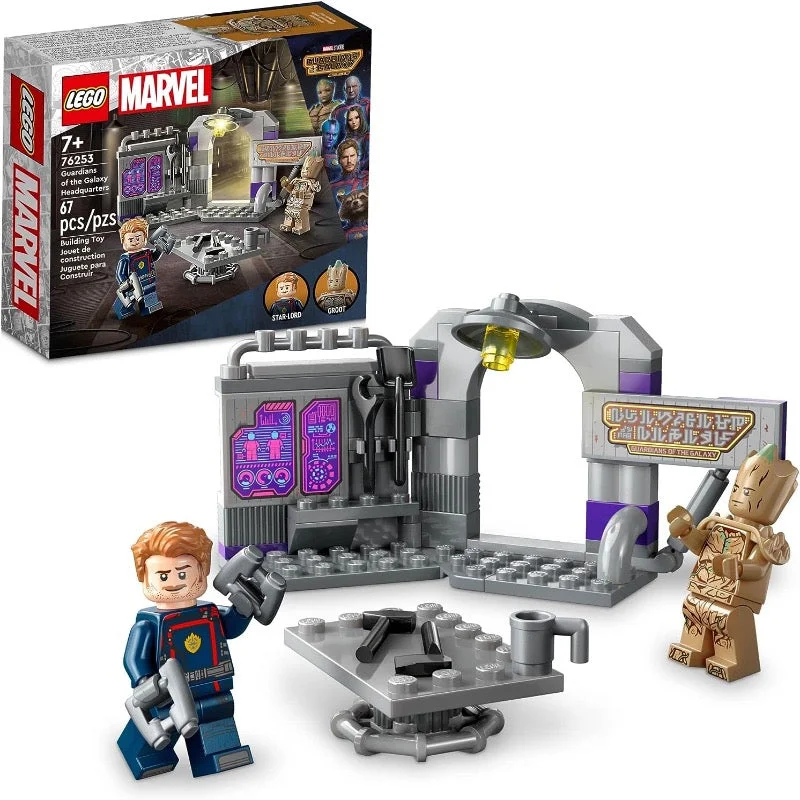 Offering a sense of nostalgia LEGOLEGO Marvel Guardians of The Galaxy Headquarters 76253, Super Hero Building Toy Set - 67 PCS Offering a sense of nostalgia LEGOLEGO Marvel Guardians of The Galaxy Headquarters 76253, Super Hero Building Toy Set - 67 PCS