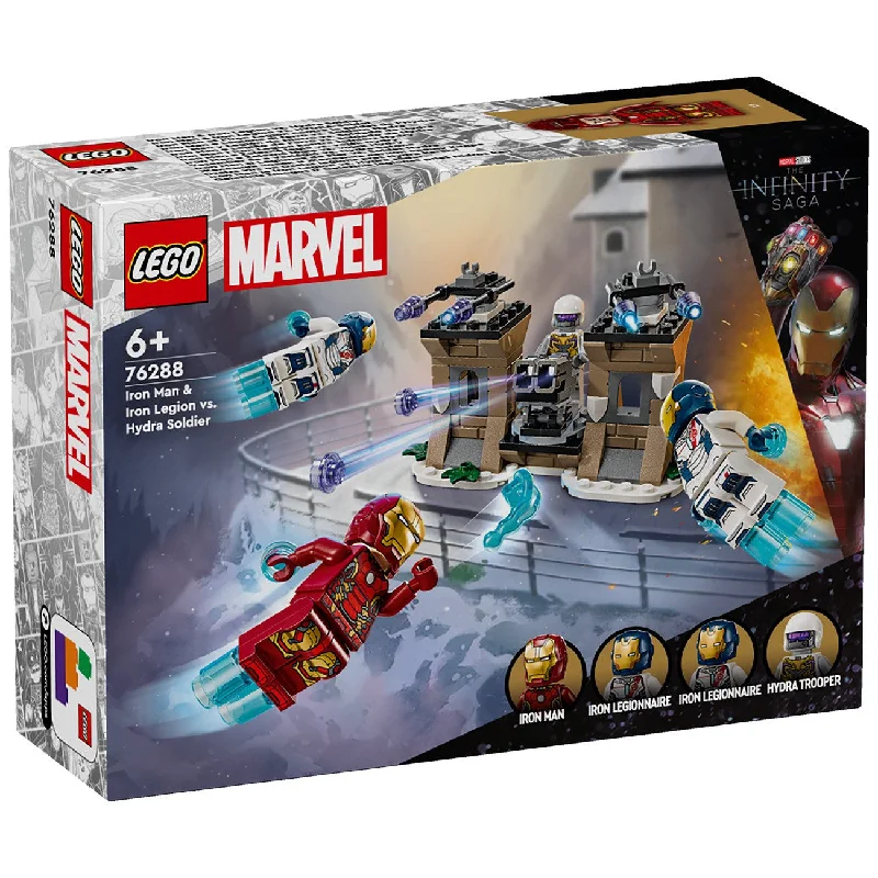 Non-toxic and safe LEGO toysLEGO® Marvel Iron Man og Iron Legion mod Hydra-soldat