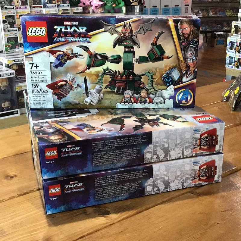 Collectible and valuable LEGO itemsLEGO Marvel - Thor: Love and Thunder - Attack on New Asgard 76207 Collectible and valuable LEGO itemsLEGO Marvel - Thor: Love and Thunder - Attack on New Asgard 76207