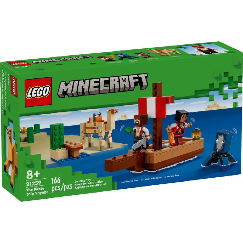 Creatively inspiring LEGOLEGO® Minecraft: El Viaje En El Barco Pirata