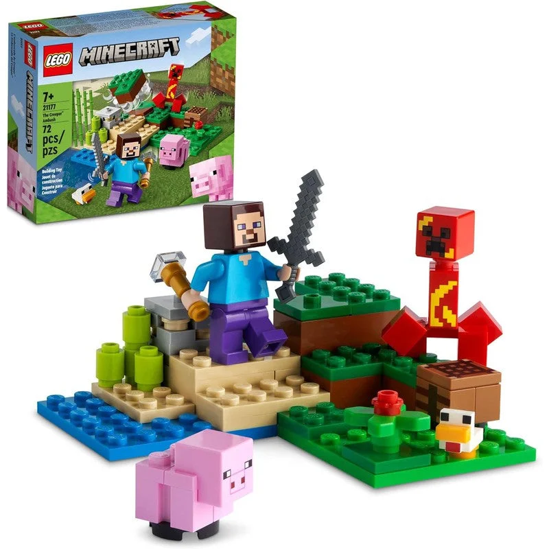 Offering a sense of pride LEGOLEGO Minecraft The Creeper Ambush Building Toy 21177 (72 Pieces) Offering a sense of pride LEGOLEGO Minecraft The Creeper Ambush Building Toy 21177 (72 Pieces)