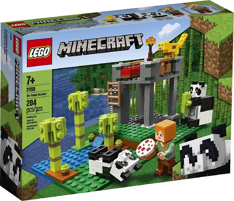 Encouraging teamwork LEGO gamesLEGO MINECRAFT The Panda Nursery Building Set