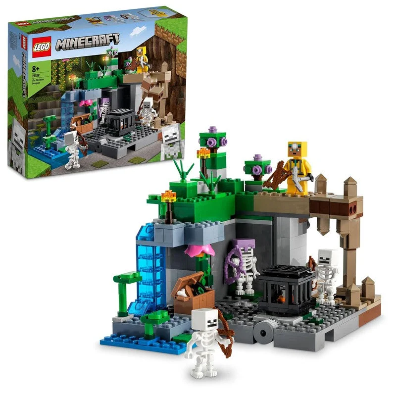 Age-appropriate LEGO toysLEGO Minecraft The Skeleton Dungeon 21189 Building Kit (364 Pieces) Age-appropriate LEGO toysLEGO Minecraft The Skeleton Dungeon 21189 Building Kit (364 Pieces)