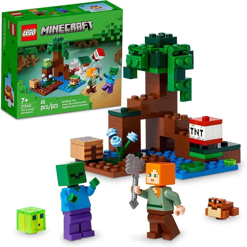 Inspiring architectural interest LEGOLEGO Minecraft The Swamp Adventure 21240, Building Game Construction Toy (65 Pieces) Inspiring architectural interest LEGOLEGO Minecraft The Swamp Adventure 21240, Building Game Construction Toy (65 Pieces)
