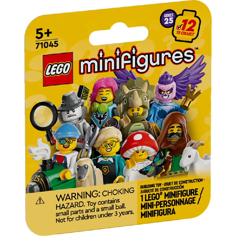Finely detailed LEGO structuresLEGO® Minifiguras: LEGO® Minifigures: 25ª Edición