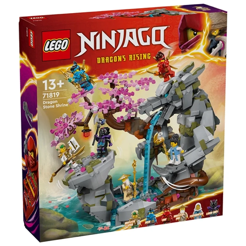 Intricately designed LEGOLEGO® NINJAGO® Dragesten Tempel