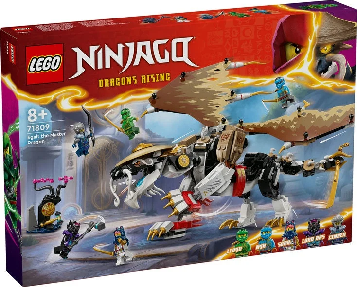 Intricately designed LEGOLego Ninjago - Egalt the Master Dragon 71809