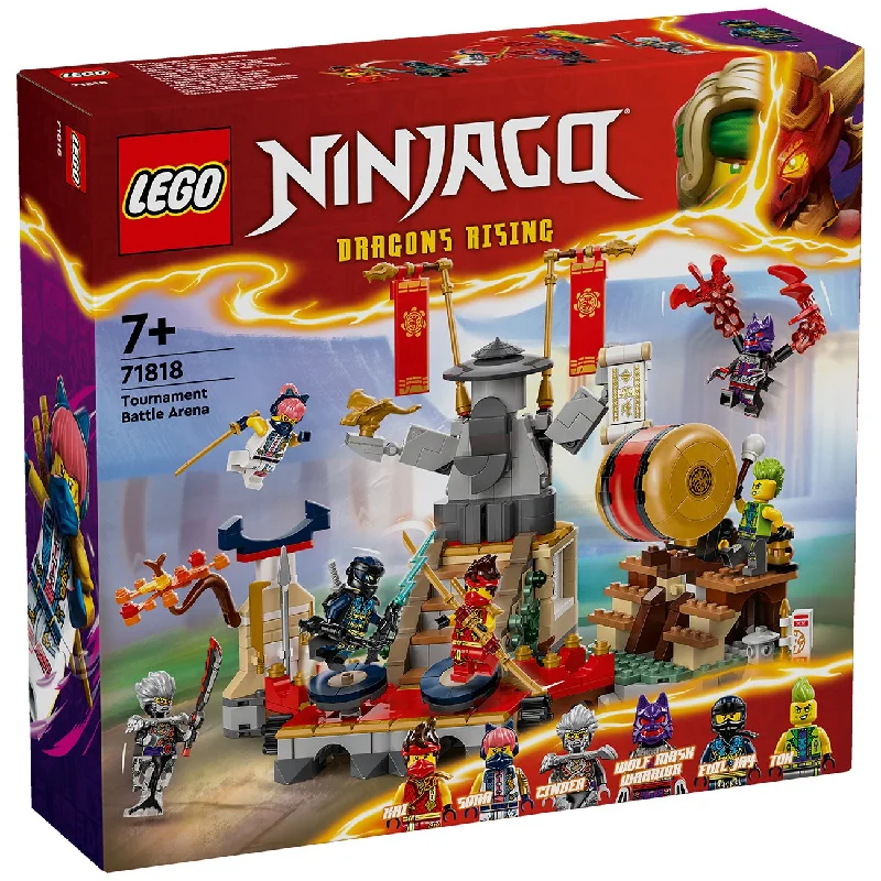 Fun-filled LEGO adventuresLEGO® NINJAGO® Tournament Battle Arena