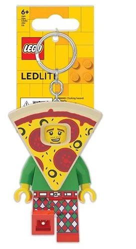 Encouraging hand-eye coordination LEGOLEGO PIZZA GUY KEYRING LIGHT