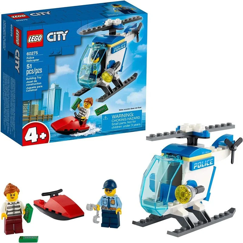 Inspiring future engineers LEGOLEGO City Police Helicopter Construction Blocks Set (60275) - TM Inspiring future engineers LEGOLEGO City Police Helicopter Construction Blocks Set (60275) - TM