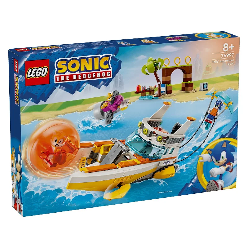 Endlessly replayable LEGO scenariosLEGO® Sonic Sonic Tails' Action Boat