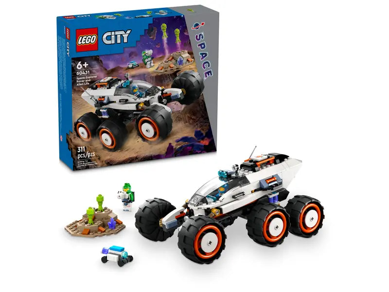 Enhancing problem-solving skills LEGOLego Space Explorer Rover and Alien Life 60431