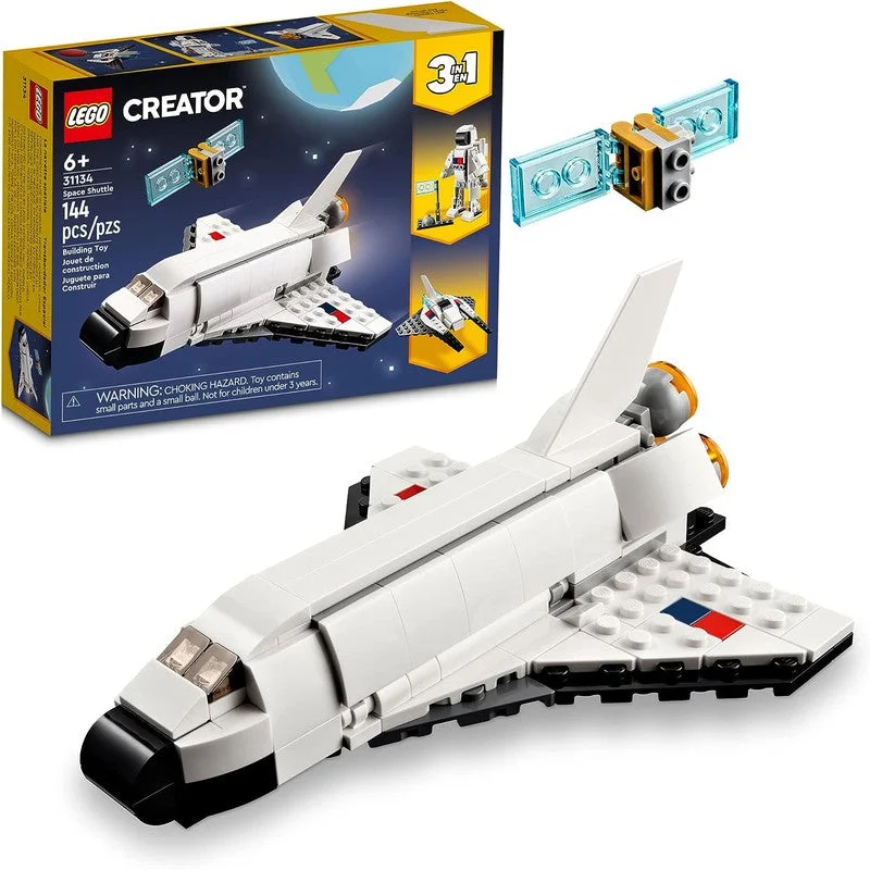Promoting spatial awareness LEGOLEGO Creator Space Shuttle Construction Blocks Set (31134) - TM