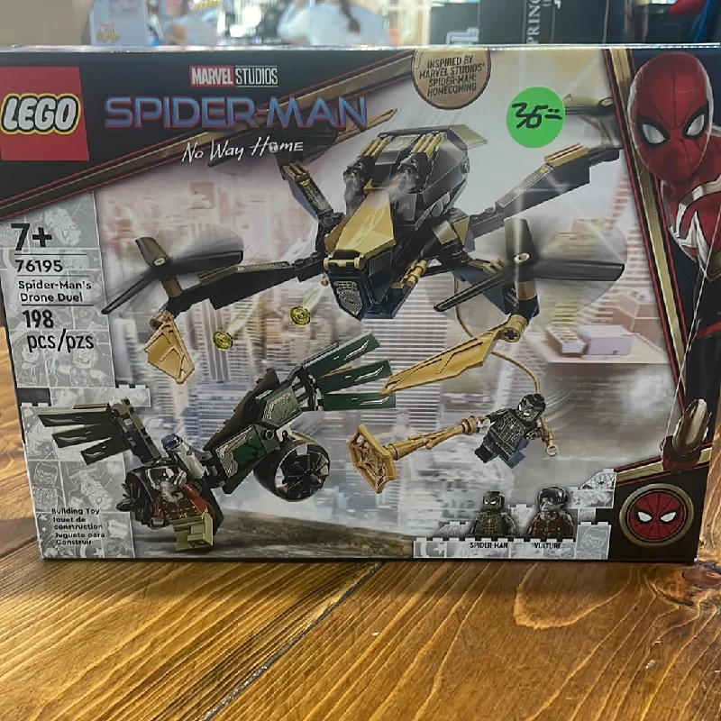 Environmentally friendly LEGO materialsLEGO - spiderman no way home drone duel 76195 Environmentally friendly LEGO materialsLEGO - spiderman no way home drone duel 76195