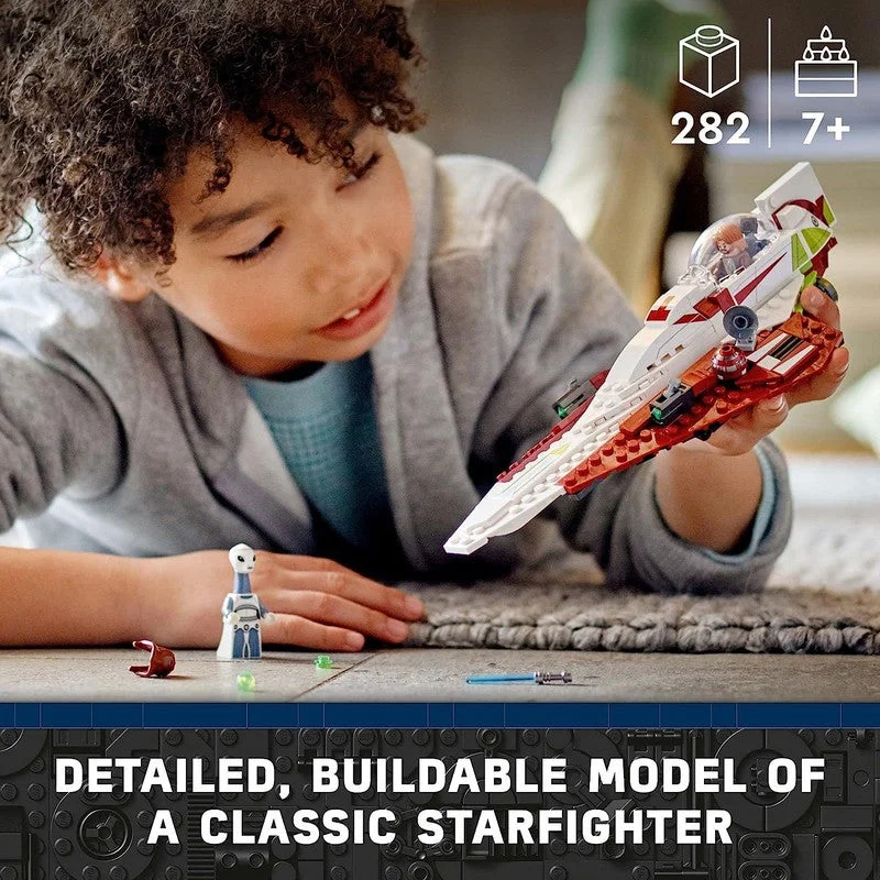 Promoting fine art skills LEGO modelsLEGO Star Wars OBI-Wan Kenobi's Jedi Starfighter 75333 Building Toy Set (282 Pieces) Promoting fine art skills LEGO modelsLEGO Star Wars OBI-Wan Kenobi's Jedi Starfighter 75333 Building Toy Set (282 Pieces)