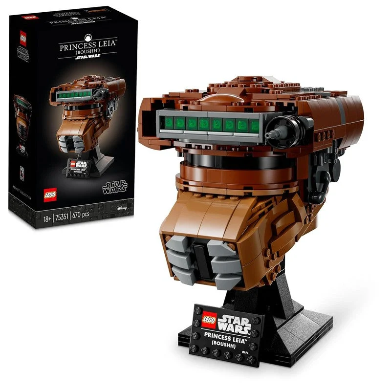Perfect for both kids and adults LEGOLEGO Star Wars Princess Leia (Boushh) Helmet 75351 Building Kit (670 Pieces) Perfect for both kids and adults LEGOLEGO Star Wars Princess Leia (Boushh) Helmet 75351 Building Kit (670 Pieces)