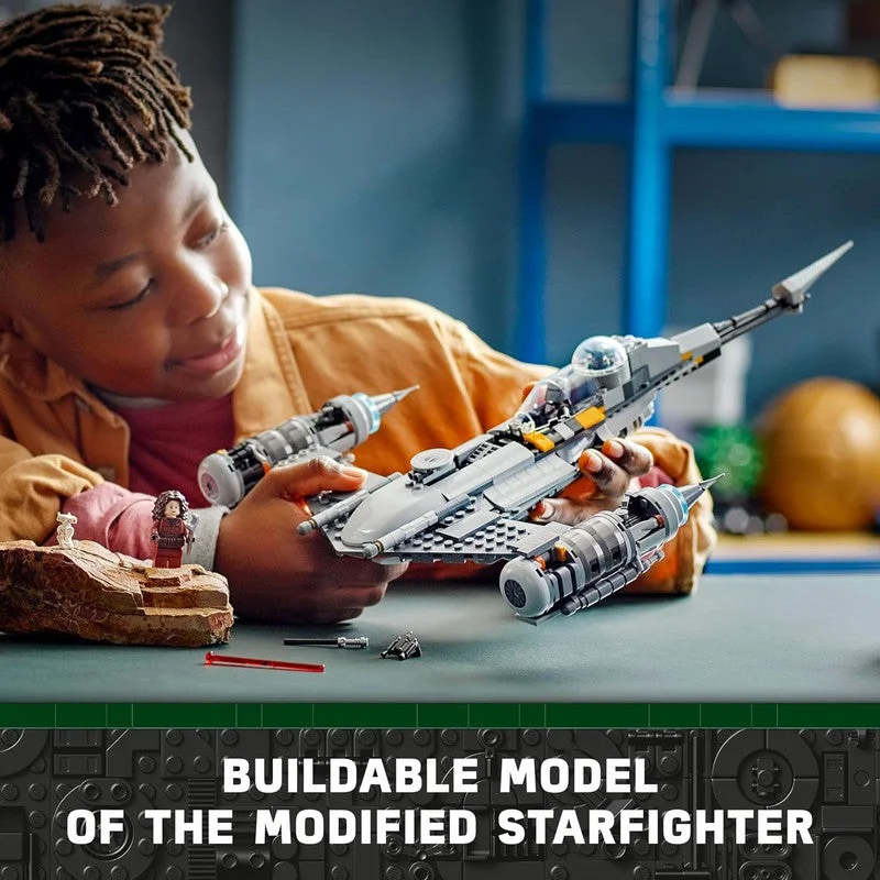 Captivating and enchanting LEGO worldsLEGO Star Wars The Mandalorian’s N-1 Starfighter 75325 Building Kit (412 Pieces) Captivating and enchanting LEGO worldsLEGO Star Wars The Mandalorian’s N-1 Starfighter 75325 Building Kit (412 Pieces)