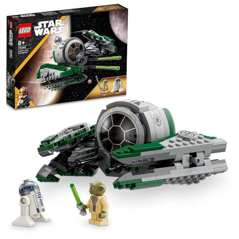 Encouraging resourcefulness LEGOLEGO Star Wars Yoda’s Jedi Starfighter 75360 Building Toy Set (253 Pieces)
