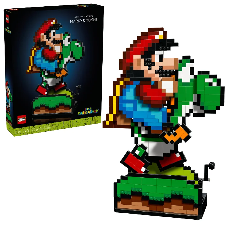 Encouraging resourcefulness LEGOLEGO 71438 Super Mario World: Mario & Yoshi Nintendo Gift for Adult Fans, Mario Collectible Playset, Pixelated Nintendo Figures, Playful Display Model, Fun Room Décor, 71438 Encouraging resourcefulness LEGOLEGO 71438 Super Mario World: Mario & Yoshi Nintendo Gift for Adult Fans, Mario Collectible Playset, Pixelated Nintendo Figures, Playful Display Model, Fun Room Décor, 71438