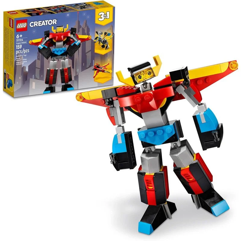 Beautifully crafted LEGO sculpturesLEGO Creator Super Robot Construction Blocks Set (31124) - TM Beautifully crafted LEGO sculpturesLEGO Creator Super Robot Construction Blocks Set (31124) - TM