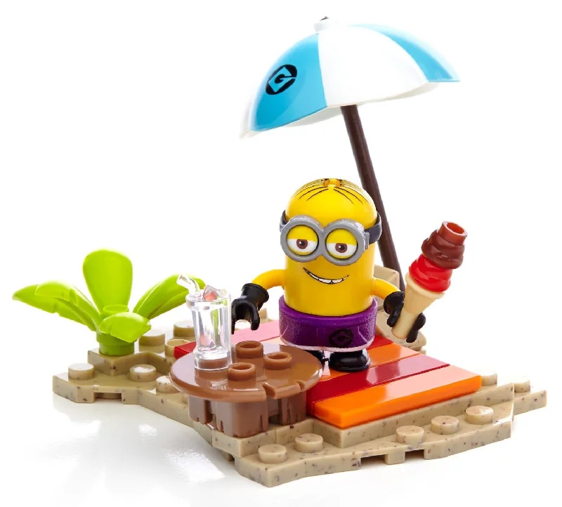 Finely detailed LEGO structuresMega Bloks Despicable Me 'Beach Party'