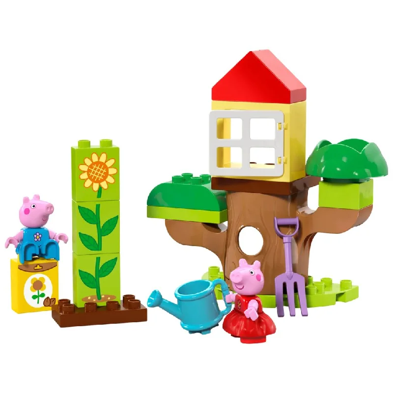 Skill-building LEGO activitiesPeppa pig Peppa Pig Garden and Tree House by Lego