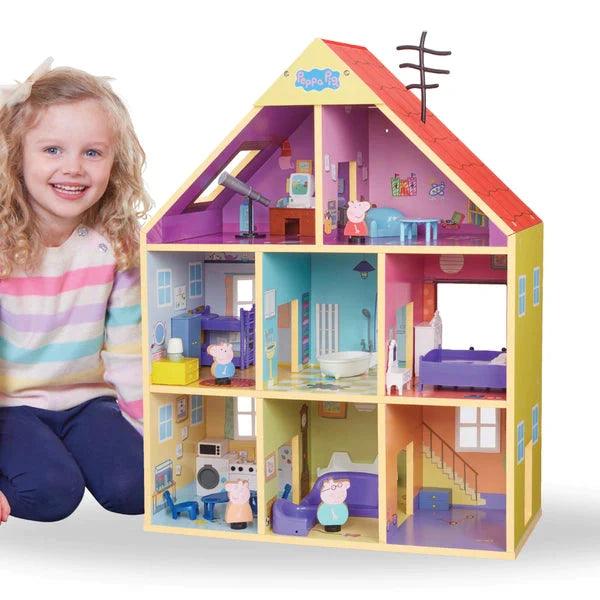 sturdy and long-lasting wooden toys for active play Peppa Pig's Wooden Playhouse 65cm sturdy and long-lasting wooden toys for active play Peppa Pig's Wooden Playhouse 65cm