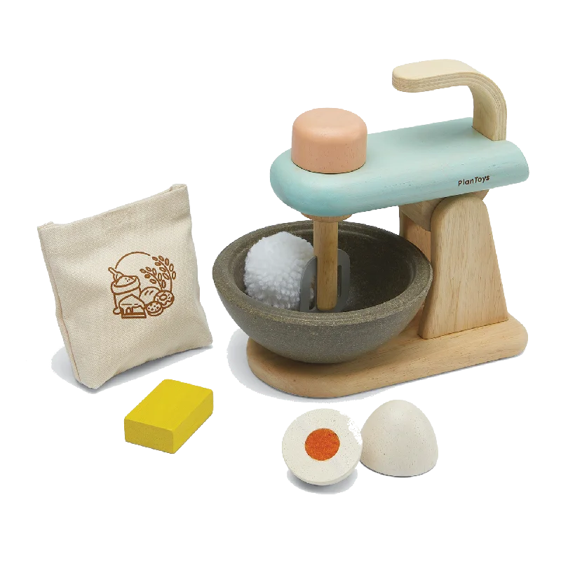 detailed and intricate wooden toys                   Stand Mixer Set