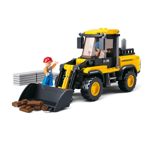 Imagination-sparking LEGO setsSluban - Town Construction - Forklift Truck Building Bricks Set Imagination-sparking LEGO setsSluban - Town Construction - Forklift Truck Building Bricks Set
