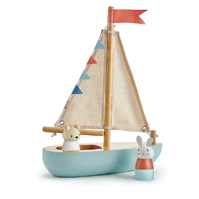 eco-conscious and sustainable wooden toys for children Tender Leaf Toys Sailway Boat eco-conscious and sustainable wooden toys for children Tender Leaf Toys Sailway Boat