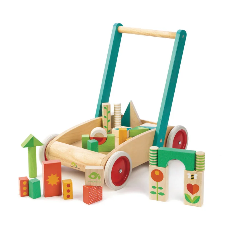 timeless classic wooden toys                   Wagon with Blocks
