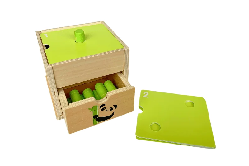 enchanting and whimsical wooden toys that captivate attention                   Wooden Counting Box