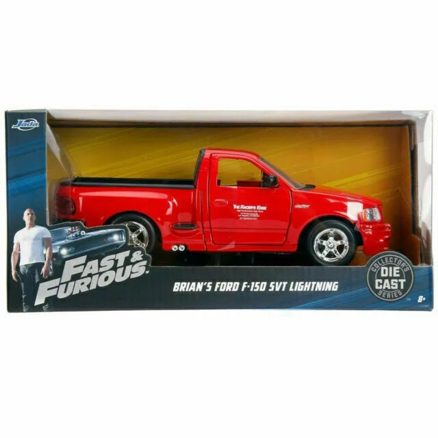 High-quality toy cars 1:24 Fast & Furious 1999 Ford F-150 SVT Lightning
