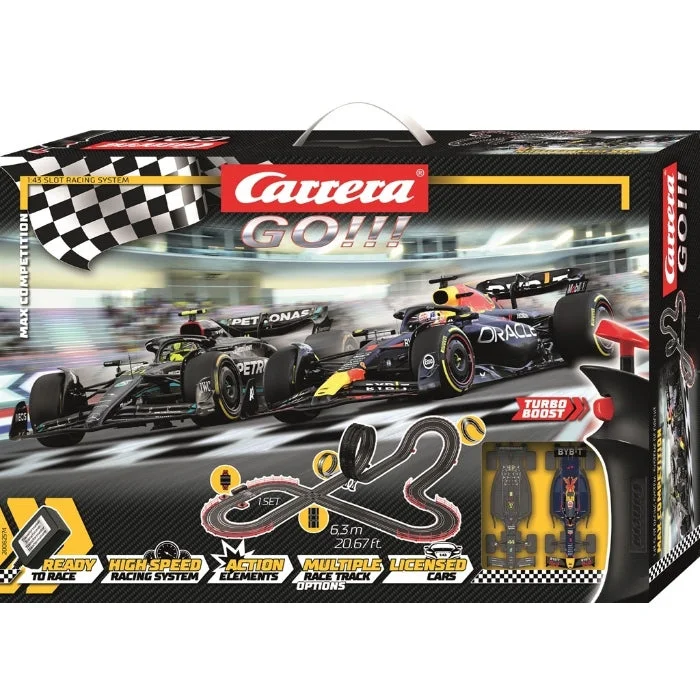Durable toys1/43 Max Competition F-1 Mercedes AMG & Red Bull - GO!!! Slot Car Sets