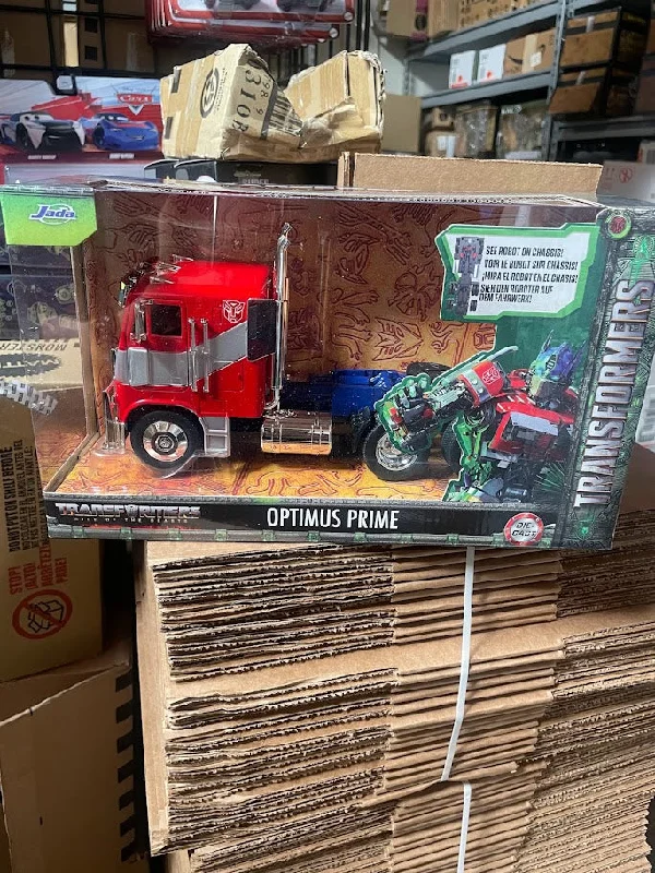 Realistic toy cars2023 Jada 1/24 Transformers Rise of the Beasts OPTIMUS PRIME