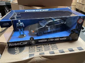 Enthusiastic toys2023 Jada Diecast Metal 1:24 Scale Robocop Movie 6 OCP FORD TAURUS