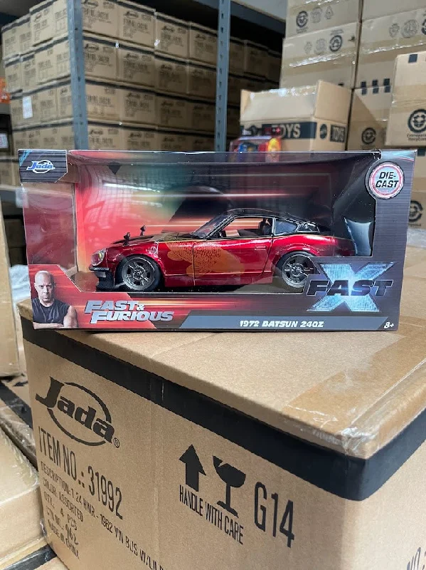 High-quality toy cars 2024 Jada Fast Furious X 1972 Datsun 240z