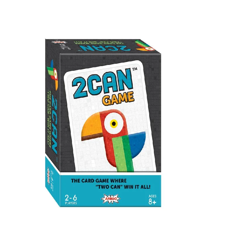 Intricate puzzles 2CAN Strategic Card Game by Renowned Game Inventor