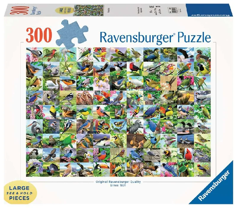 Social games 99 Delightful Birds 300 Piece Large Format Puzzle