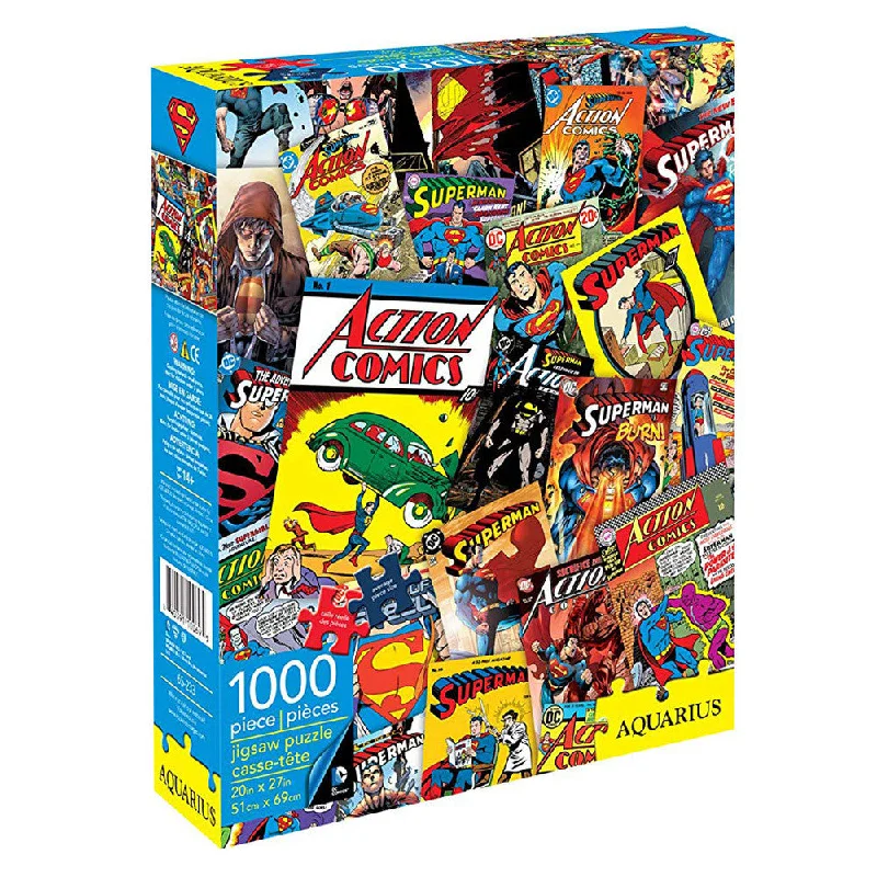 Exciting gamesAquarius 1000pc Puzzle | DC Superman Comics
