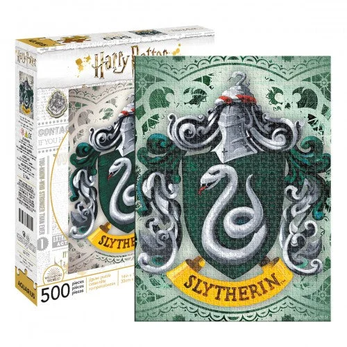 Strategic puzzles Aquarius 500pc Puzzle | Harry Potter Crest Slytherin