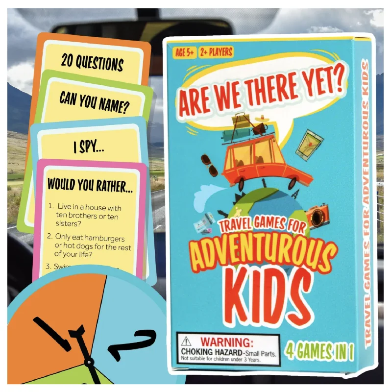 Age-appropriate puzzles Are We There Yet Travel Game