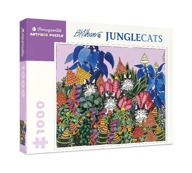 Exciting gamesB. Kliban Jungle Cats 1000 Piece Puzzle