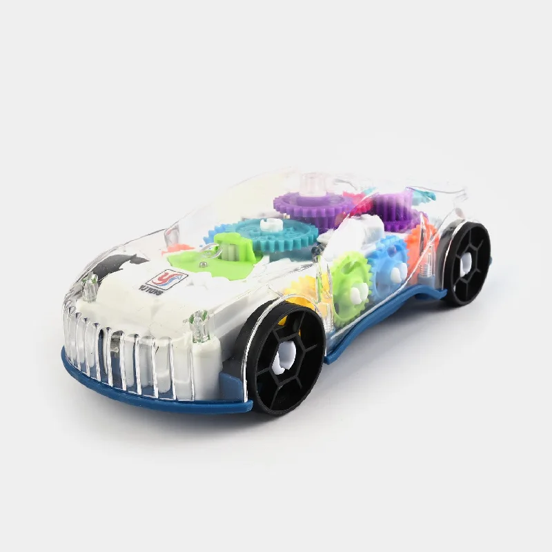 High-quality toy cars Gear Car Toy With Light and Music For Kids