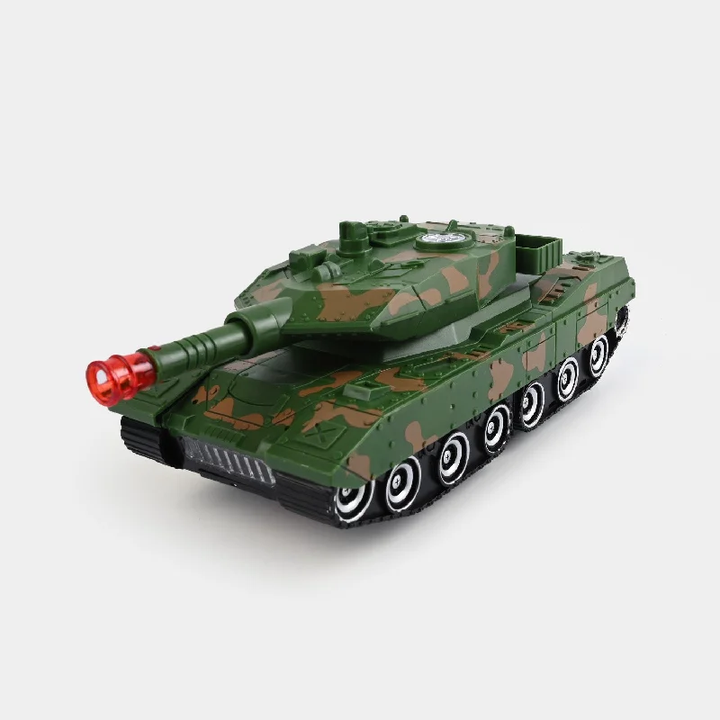 High-quality materials toys Transformation Combat Tank With Light and Sound