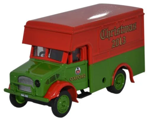 Realistic toy cars2013 Oxford Diecast Bedford OX 30cwt Van Xmas - 1:76 Scale