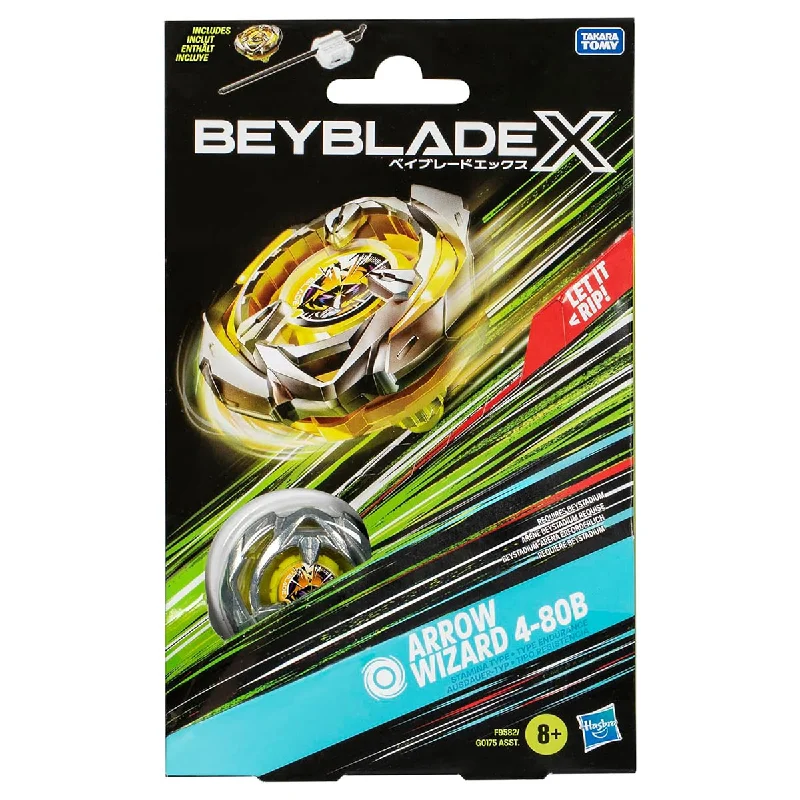 Intricate puzzles Beyblade X: Wizard Arrow 4-80B Stamina Type Starter Pack