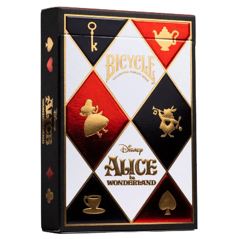 Thought-provoking puzzles Bicycle Disney Alice in Wonderland Playing Cards