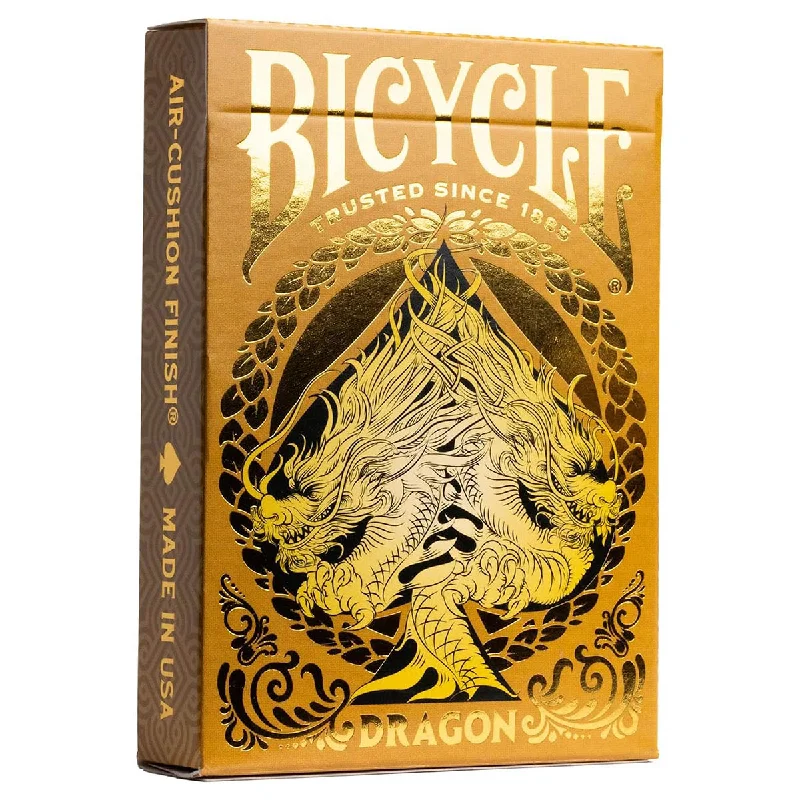 Casual games Bicycle Gold Dragon Playing Cards